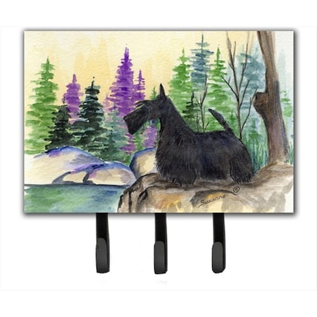 Carolines Treasures Scottish Terrier Leash Holder or Key Hook SS8101TH68
